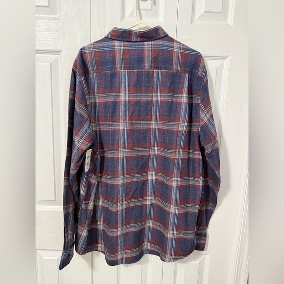 Weatherproof Vintage Men's Cotton blend Long Sleeve Flannel Plaid Shirt Size XXL - Picture 3 of 10